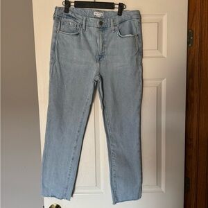 Good American Light Blue Denim Jeans size 12